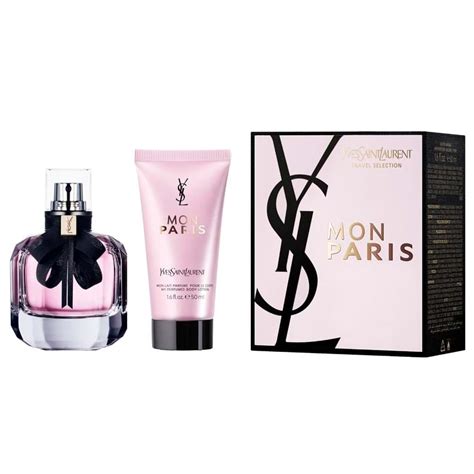 ysl mon paris 50ml gift set|yves saint laurent perfume sets.